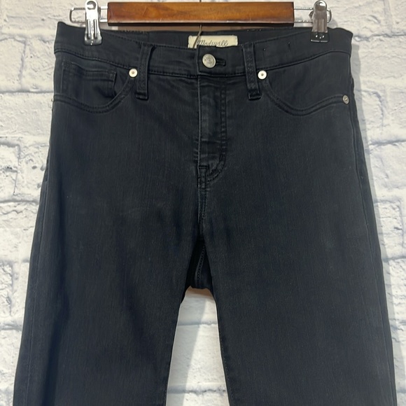 Madewell 9" High-Rise Skinny Jeans in Lunar Wash: - Picture 5 of 10